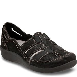 Clarks Cloudsteppers Sillian Stork Fisherman Sandal Size 9.5